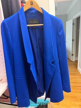 Escada Blazer – Royal Blue – Luxury Designer  – Size [36]